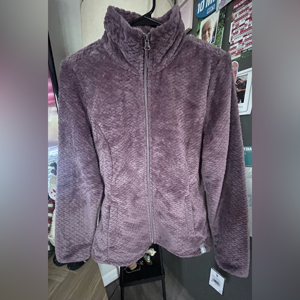 Women's Purple Plush Jacket